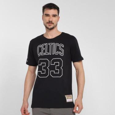 Imagem de Camiseta Mitchell & Ness Nba Especial Boston Celtics Masculina