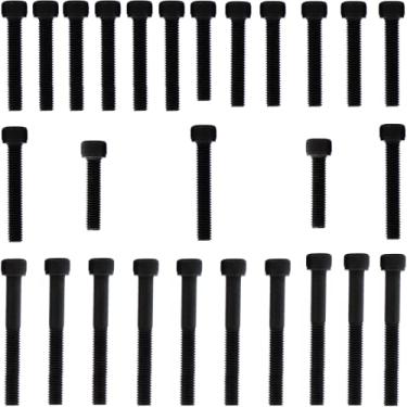 Imagem de Kit parafusos aço liga tampa motor lateral esquerda+direita CB300R CB300 2009 a 2015 XRE300 2010 em diante