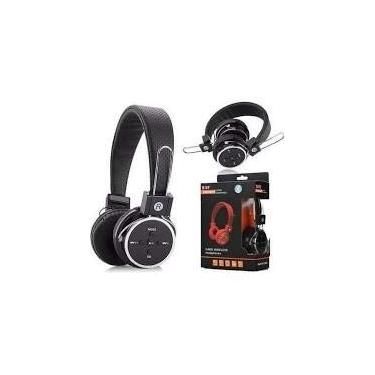 Imagem de Fone De Ouvido Headphone Sem Fio Bluetooth Micro Sd Radio Fm B-05 - B05 cor: Preto