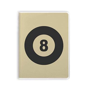 Imagem de Caderno de anotações com estampa geométrica simples Billiards Sport