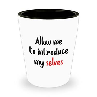 Imagem de Split Personality Shot Glasses – Let me to introduce my self – Ideia de