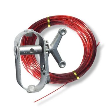 Imagem de Robelle Cabo de 100 CW e guincho resistente para proteger coberturas de piscina acima do solo