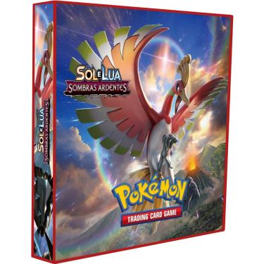 Imagem de Álbum Pasta Fichário Pokémon Sombras Ardentes Capa Dura