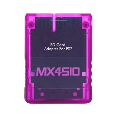 Imagem de Adaptador de cartão para PS2, MX4SIO SIO2SD SD leitor de cartão de memória de expansão de cartão de memória para console PS2 Fat