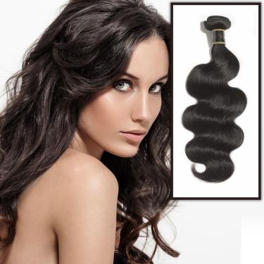 Imagem de Aplique Tic Tac Tela Única Humano Ondulado 60-65cm 100g Castanho Natural Virgem