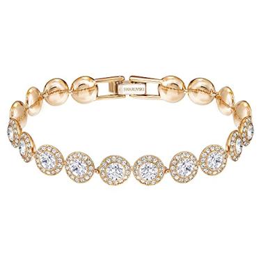 Imagem de Bracelete Swarovski Tennis Una Angelic, Pavé, Média, Branca