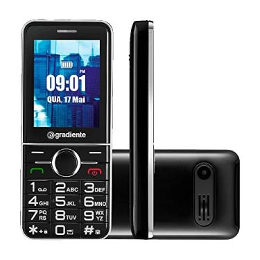 Imagem de Celular Gradiente GSM Vibe.205D DualChip 2,4" GFP205P - Preto