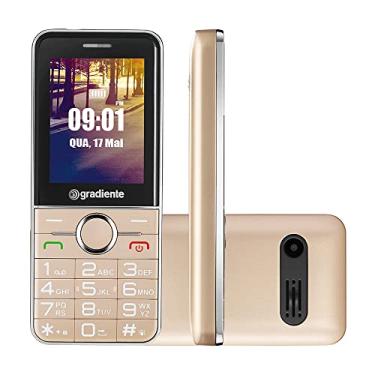 Imagem de Celular Gradiente GSM Vibe.205D DualChip 2,4" GFP205D - GOLD