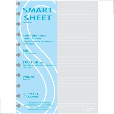 Imagem de Refil Caderno Inteligente Discos 90g 100 Fls Pauta Branca G