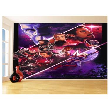 Imagem de Papel De Parede 3D Heróis Vingadores Ultimato 3,5M Nhma288