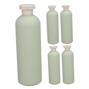 Imagem de Mipcase 5 Unidades garrafas de tamanho de viagem frascos de shampoo de plástico dispensador de enxaguatório bucal xampu garrafa de shampoo recarregável garrafas de viagem