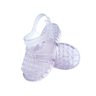 Imagem de Sandália Infantil Menina Percata Tratorada (Sandália Infantil Menina Percata Tratorada Glitter Cristal Transparente, BR, Criança de 1 a 3 anos, Numérico, 20)