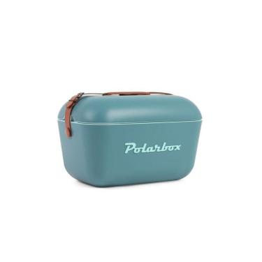Imagem de Bolsa Térmica Cooler Retrô Com Alça Em Couro 12 Litros - Polarbox