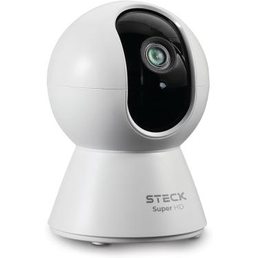 Imagem de Câmera De Segurança Smarteck 360G 3MP Branca Ref.SMBC3BS1 - Steck