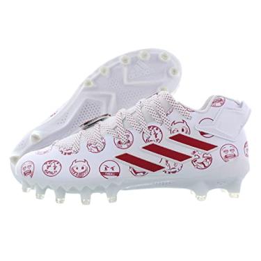 Imagem de adidas Tênis de futebol masculino Freak 22-Team, Branco/Vermelho, 39