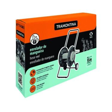 Imagem de Enrolador Para Mangueira De Jardim Até 55M Tramontina