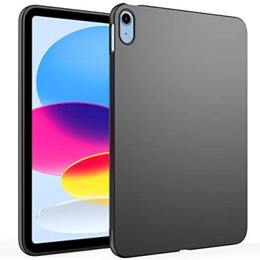 Imagem de WOGROO Capa para iPad 10ª geração 2022, iPad 11ª geração 2025, capa protetora fina e macia para tablet iPad 10 polegadas 10ª/11ª geração, preta
