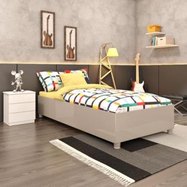 Imagem de Tcil - Cama Box Mônaco Solteiro Madeira Reflorestada Tcil Móveis