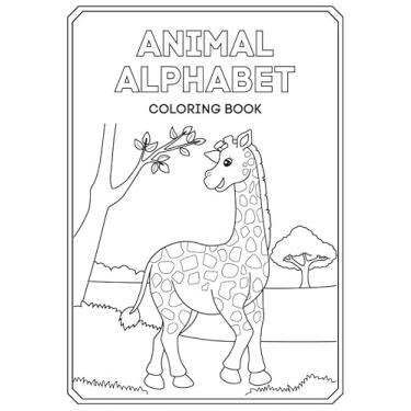 Imagem de PDF E-book for the product (Animal Alphabet - A Fun and Educational Coloring Book for Kids) with the following instruction: Provide a title for the item that can be displayed to the customer on the product details page.