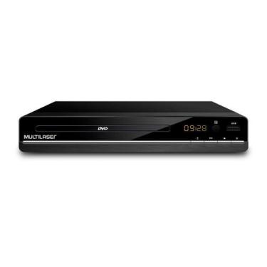 Imagem de Dvd Player 3 Em 1 Multimídia Usb Multilaser Preto - Sp252