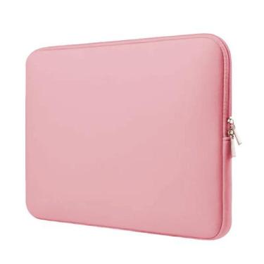 Imagem de Capa Case Pasta Maleta Para Notebook de Neoprene 17 17.3 Polegadas Ros
