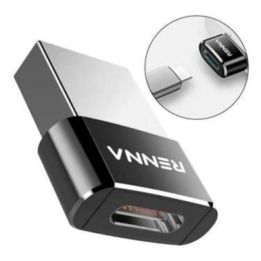 Imagem de Adaptador Plug Usb Tipo C Conector Conversor Renna