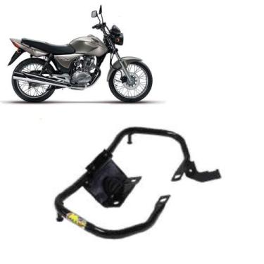 Imagem de Alça Traseira Cg Sport 150 2005 06 2007 2008 Preto Original - MA Motos