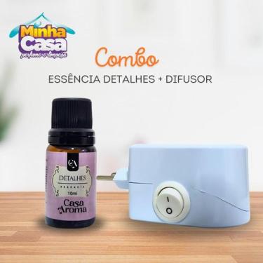 Imagem de Combo Essência Super Concentrada 10 ml + 1 Difusor Elétrico de Tomada 