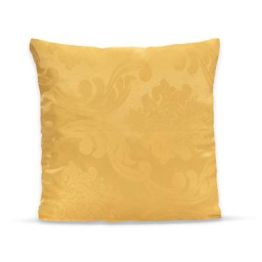 Imagem de Capa de Almofada c/ Zíper 40cmx40cm Jacquard Adamascado Luxo - Rafalor