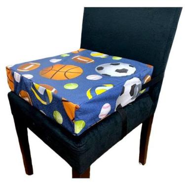 Imagem de Almofada infantil elevação cadeira bolas kippy baby - KYPYBAY
