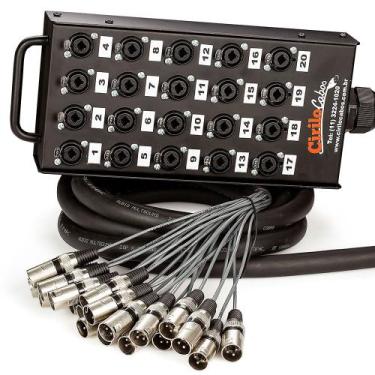Imagem de Medusa 20 Vias com Conectores Combo - 5 Metros - CIRILO CABOS