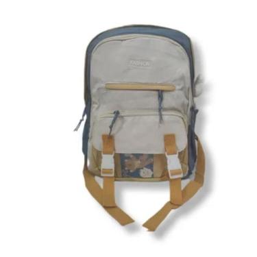 Imagem de Mochila Escola Casual Grande Divisórias Ursinho - jodi, Azul