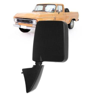 Imagem de Retrovisor GM C10 1993 94 95 96 97 98 Esquerdo Preto - Blawer