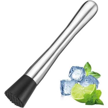 Imagem de Socador de Inox para Caipirinha Macerador de Frutas Ervas - Pra Casa D