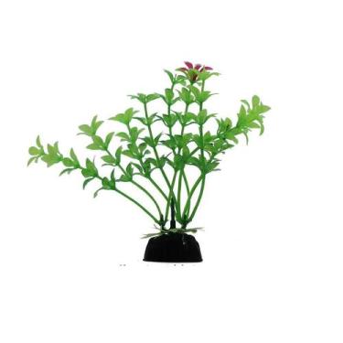 Imagem de Enfeite De Aquário Plantas Artificiais Plásticas - Coloridas - Topmixs
