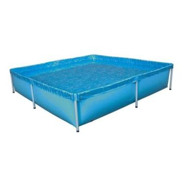 Imagem de Piscina Quadrada Com Armação 1500 L 189 X 189 X 42 Cm Mor