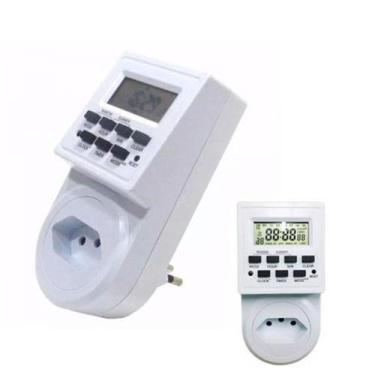 Imagem de Timer  Digita Bivolt Temporizador_ 9 Program Liga E Desliga - Bmax