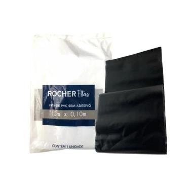 Imagem de Fita PVC Preto Para Isolamento Refrigeração Não Adesiva 10m - Rocher