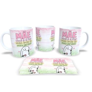 Imagem de Caneca Branca de Porcelana Personalizadas Flork dia das Mães (Mod.20)