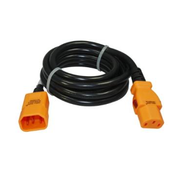 Imagem de Conntek 10A Servidor/IT/CPU Cabo IEC C14 para IEC C13 trava de pressão