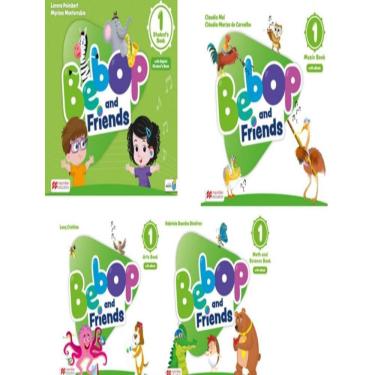 Imagem de Bebop And Friends 1 Student´S With Arts+Music+Math And Science Book