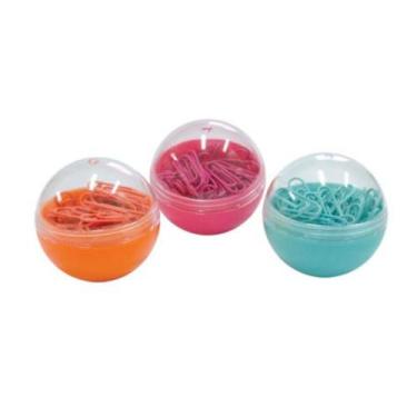 Imagem de Clips 28mm colorido 80un 178306 - Tilibra