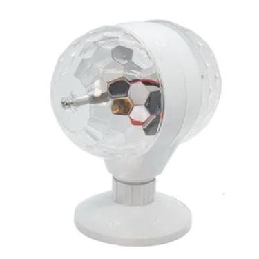 Imagem de Jogo de Luz Bola Maluca Mini Dupla Giratória Festas Globo - A.R Varied