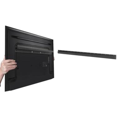 Imagem de AENTGIU 2 pares de suporte de parede para TV sem pregos, suporte de TV de drywall resistente para TVs de tela plana de 32 a 75 polegadas, sem pinos, sem broca, sem âncoras, fácil instalação com todo o