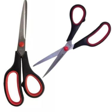 Imagem de Tesoura Profissional Multiuso Escritório Inox 21cm Elite