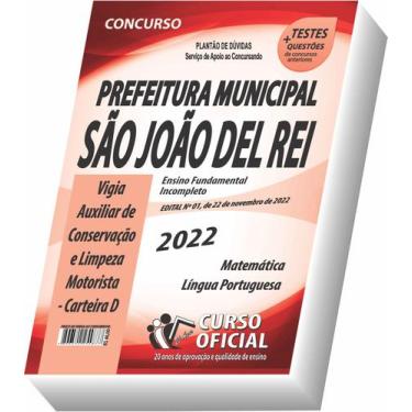 Imagem de Apostila Prefeitura de São João Del-Rei - Vigia - Auxiliar de Conserva