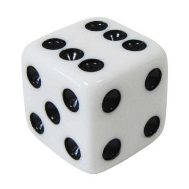 Imagem de Dado Branco Espiritual Verdade Revelada - Flash