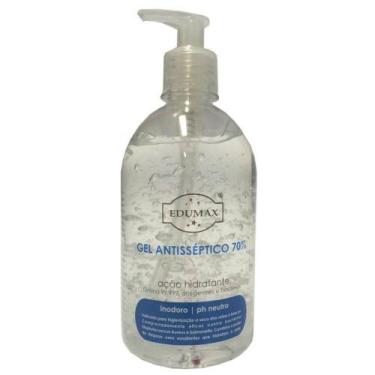 Imagem de Alcool Gel Com Valvula Pump 500ml Edumax