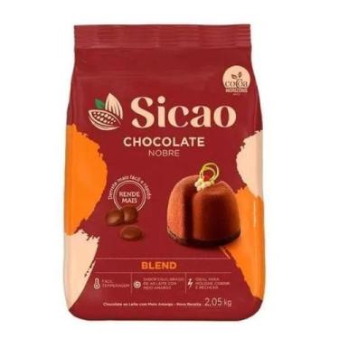 Imagem de Chocolate Sicao Nobre Blend Gotas - Pacote com 2,05KG - Barry Callebau