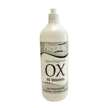 Imagem de Água Oxigenada Cremosa 40 Volumes Repos c/900 ML para Uso Profissional